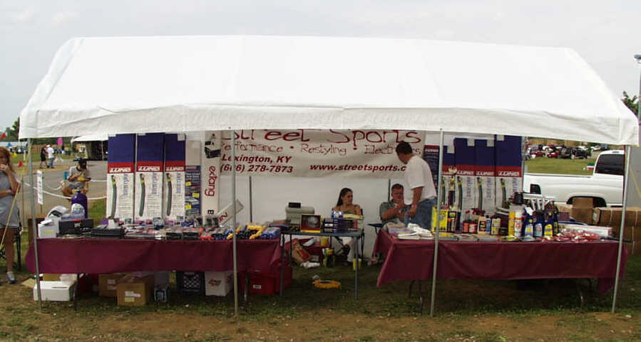 The Midwest Nationals Booth in 1999