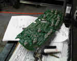 Instrument cluster circuit board completed