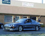 Side view of body kit (in front of shop)