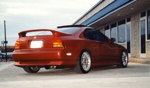 Rear view of Shawn's Prelude SiR