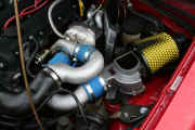 GReddy turbo kit installation - installation of all compression tubes and air filter
