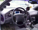 Full interior view of Mitsubishi Eclipse GST