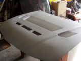 Hood primed and ready for paint