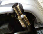 Closeup of GReddy Evolution canister