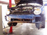 Front bumper brace to be removed