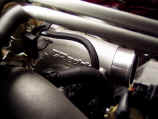 Closeup of GReddy turbo upgrade