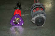 GReddy Type S front coilover versus OEM style shock/spring  for WRX