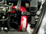 AEM cold air intake in Toyota Celica GTS with manual transmission