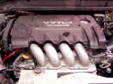 Engine cover reinstalled