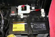 Tsunami 200amp circuit breaker with cover installed