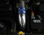 GReddy upper hard pipe on Toyota Supra turbo