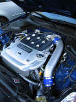 GReddy turbo kit installed on Nissan 350Z
