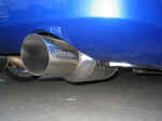 GReddy EVO exhaust on Nissan 350Z